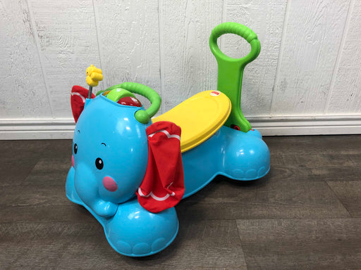 Shop Fisher Price 3-in-1 Bounce, Stride, and Ride Elephant at GoodBuy Gear