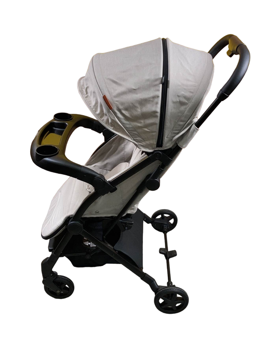 secondhand Mompush Lithe V2 Stroller, 2023, Khaki