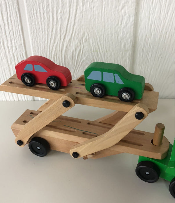 secondhand Melissa & Doug Car Carrier