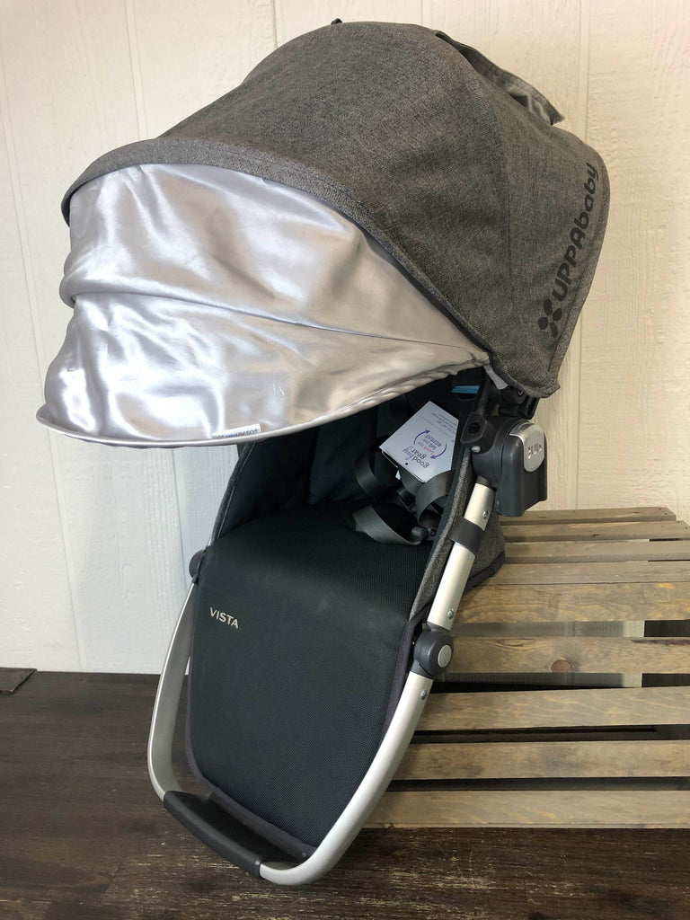 UPPAbaby VISTA Toddler Seat, 2018, Jordan( Charcoal Melange)