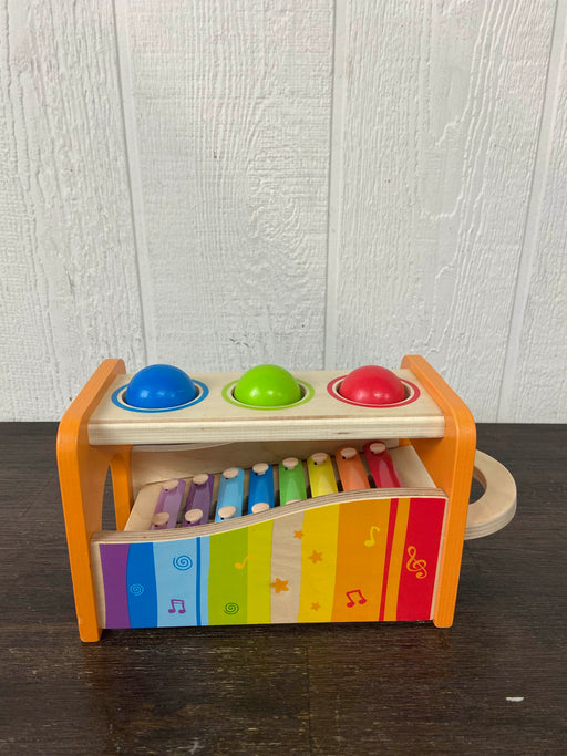Shop Hape Pound And Tap Bench with Slide Out Xylophone at GoodBuy Gear