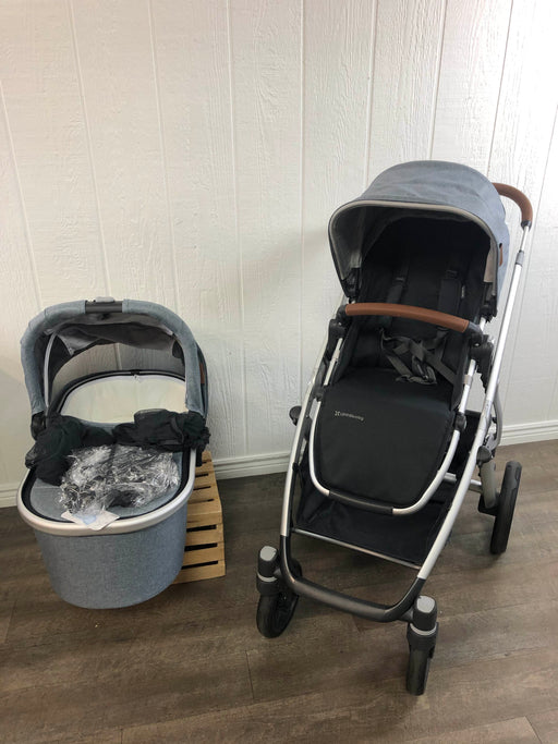 used UPPAbaby VISTA V2 Stroller, 2019, Gregory (Blue Melange)