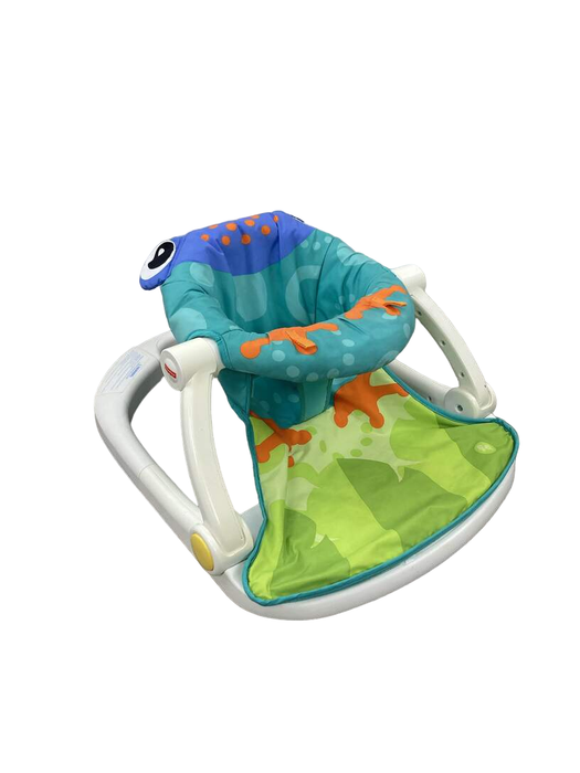 used Fisher Price Sit-Me-Up Floor Seat, Frog