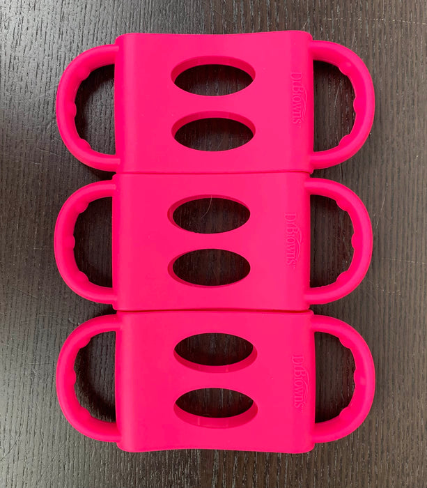 Shop Dr. Brown's Silicone Bottle Handle, Pink at GoodBuy Gear