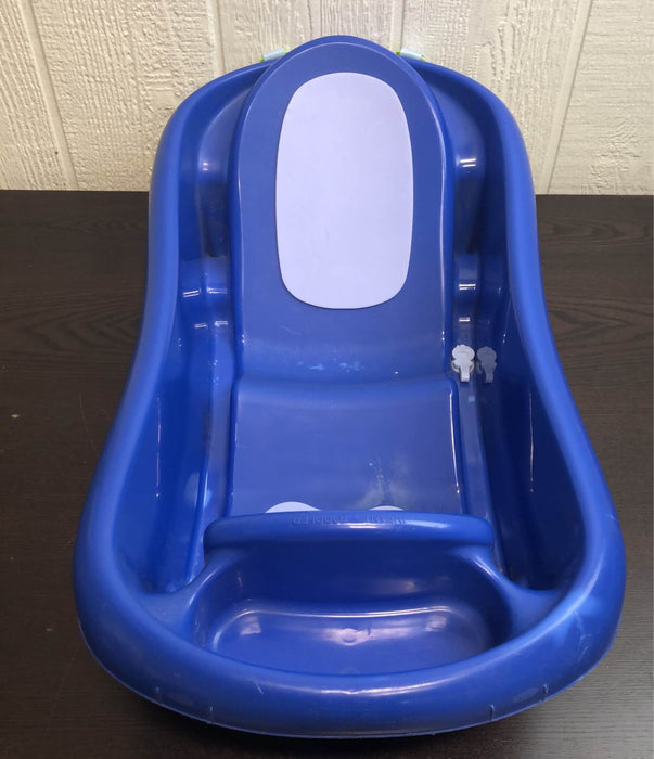 Shop TOMY Sure Comfort Deluxe Newborn To Toddler Tub, Blue at GoodBuy Gear