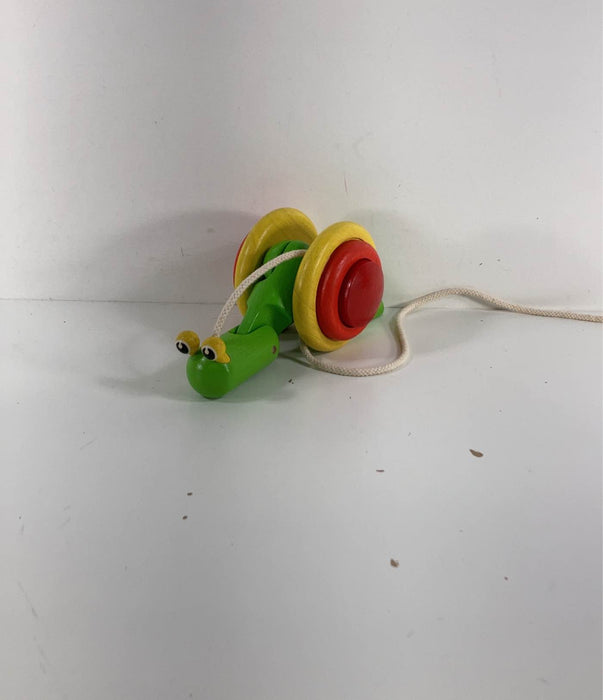 used Plan Toys Pull Along Snail