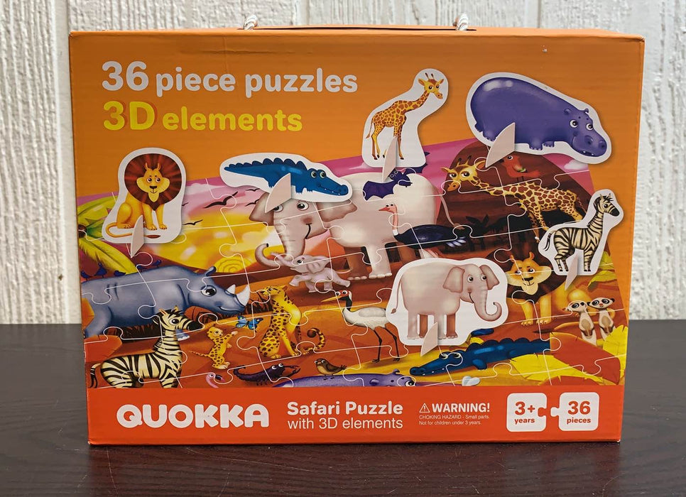 used QUOKKA Safari Puzzle