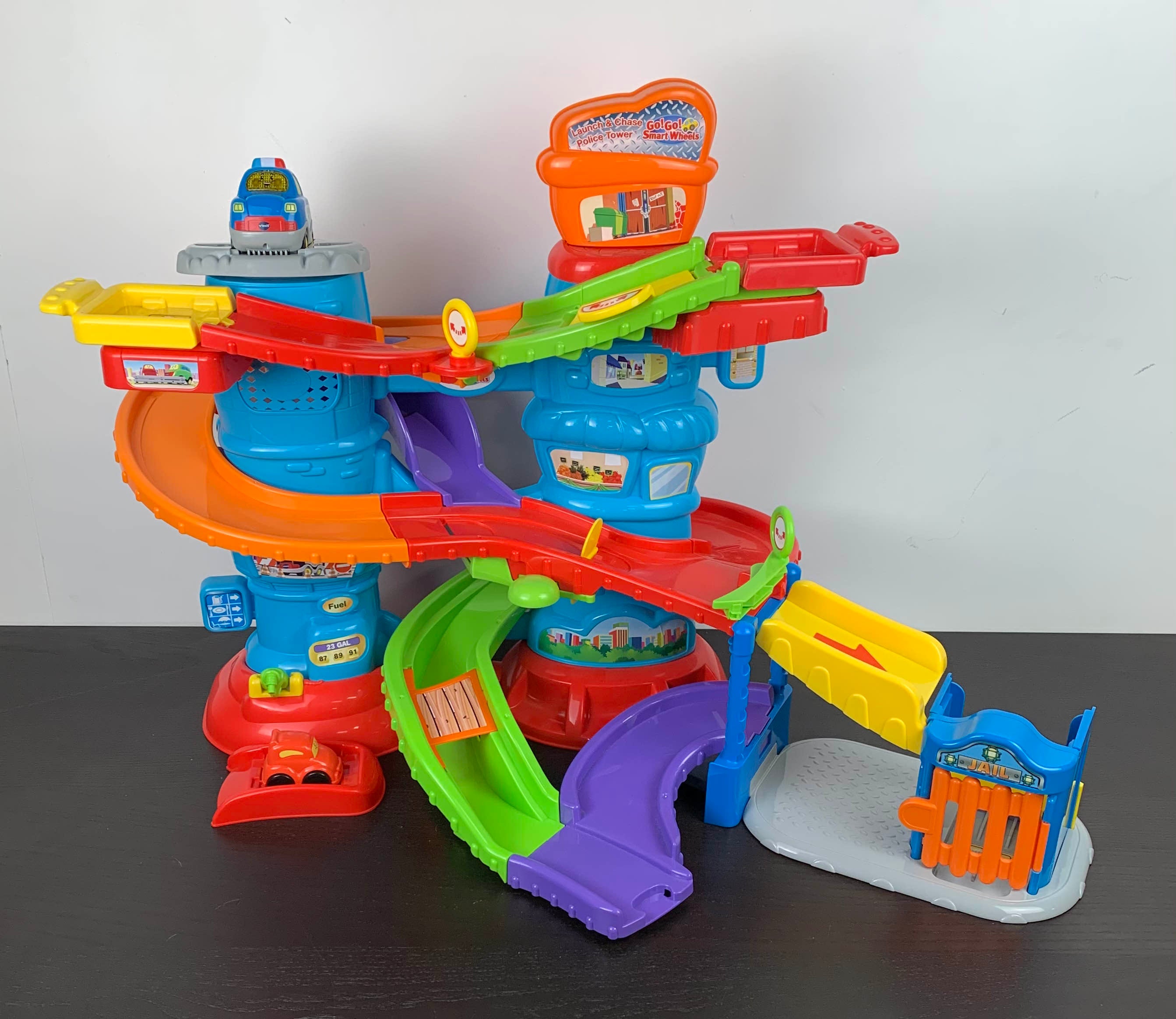 Vtech go go police sales tower