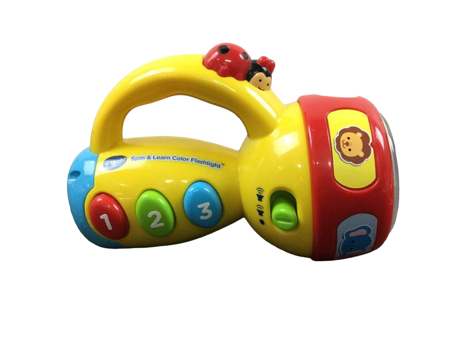 used VTech Spin & Learn Color Flashlight