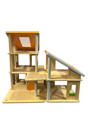 Plan Toys Chalet Doll House With Furniture