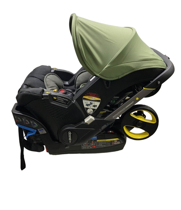 secondhand Doona Infant Car Seat & Stroller Combo, 2022, Desert Green