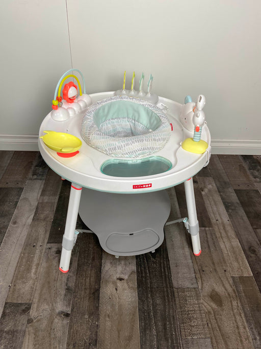 used Skip Hop Explore and More Baby's View 3-Stage Activity Center, Silver Lining Cloud