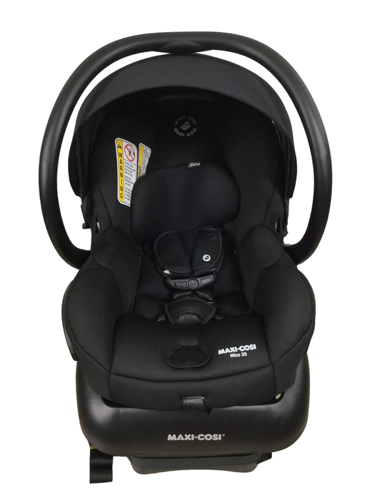 used Maxi-Cosi Mico Max 30 Infant Car Seat, Nomad Black, 2022