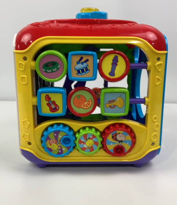 secondhand VTech Sort And Discover Activity Cube