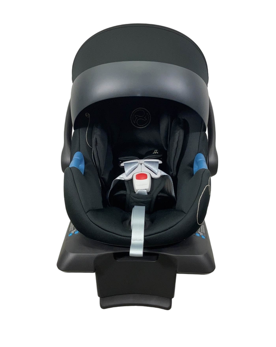 secondhand Cybex Aton G Infant Car Seat, 2023, Moon Black