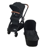 used Mompush Ultimate 2 Baby Stroller, 2022, Black with Black Frame