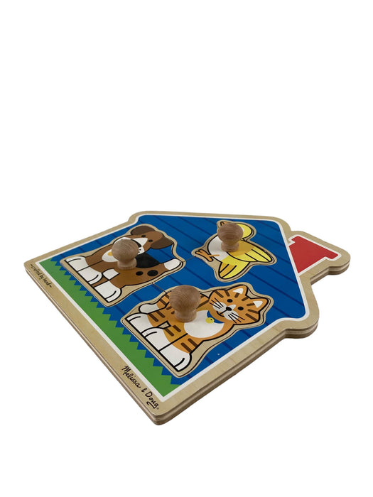 Shop Melissa & Doug Jumbo Knob Puzzle, House Pets at GoodBuy Gear