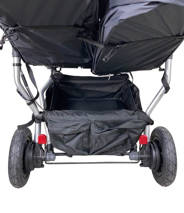 used Mountain Buggy Duet Double Stroller, 2022, Black