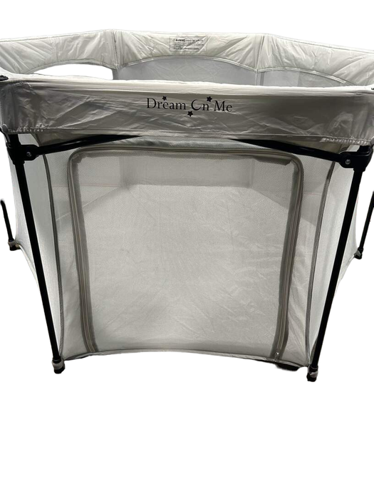 Dream On Me Onyx Playpen Set with Canopy