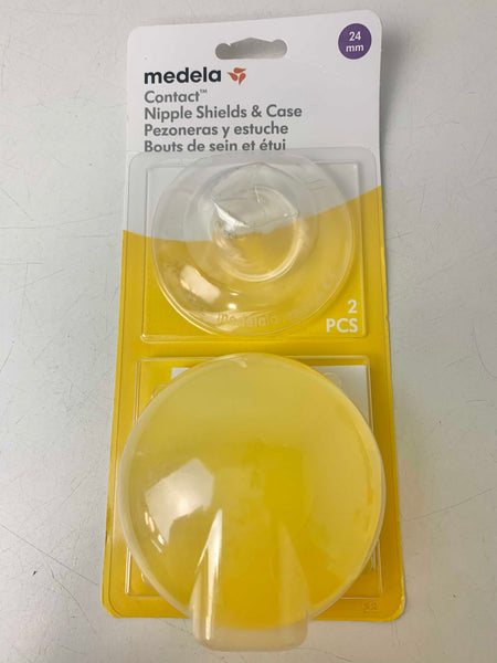 Medela Contact Nipple Shields and Case - 24 mm