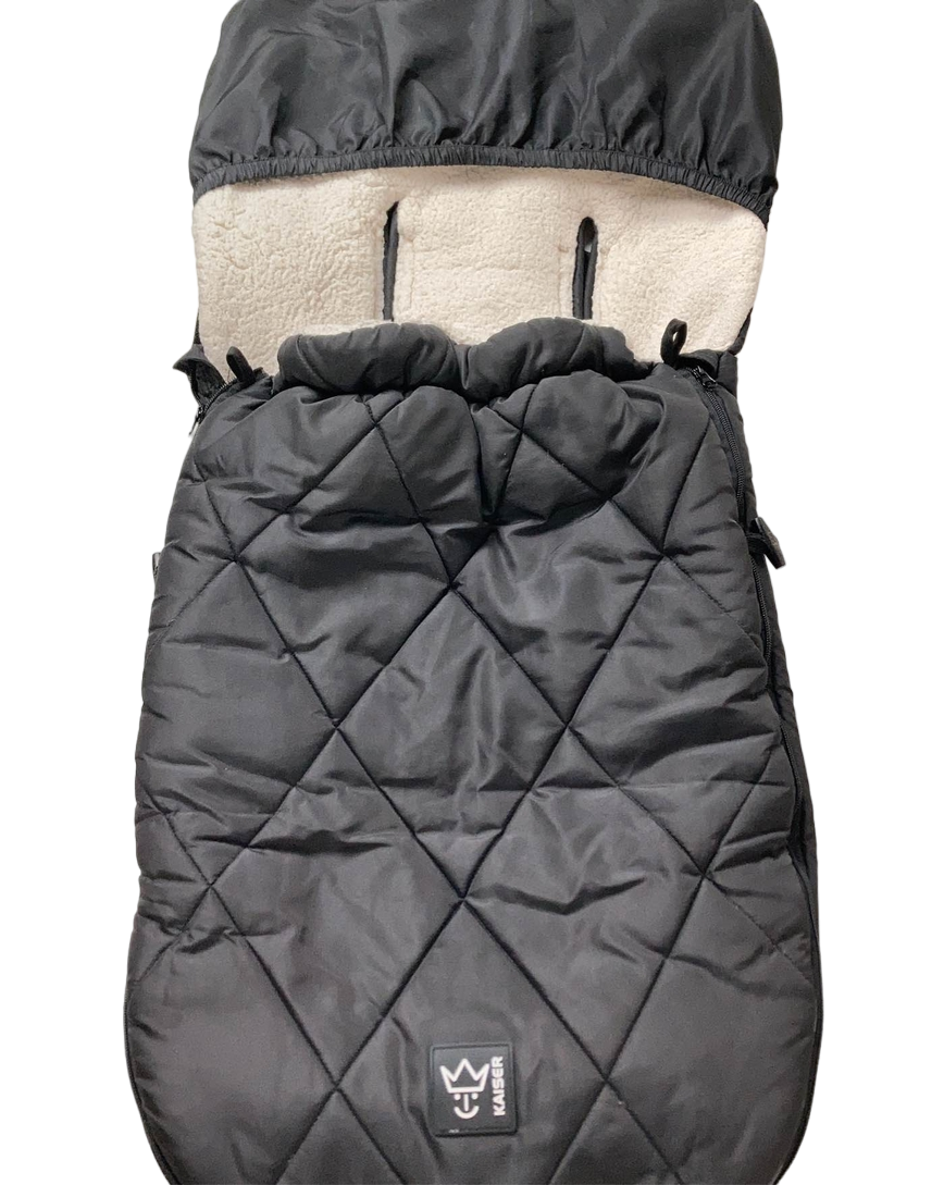 kaiser footmuff uppababy Kaiser Sherpa Fleece Lined Footmuff
