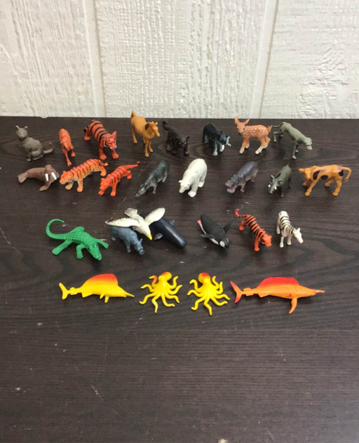 used BUNDLE Plastic Animals