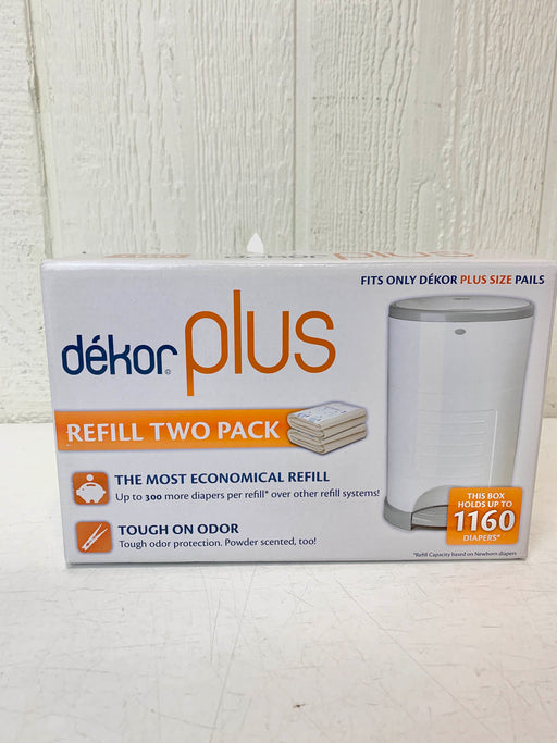 used Diaper Dekor Plus Refills