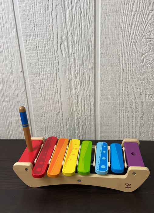 used Hape Rainbow Xylophone