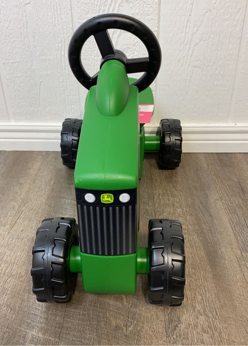 secondhand John Deere Foot to Floor Ride On Tractor Toy