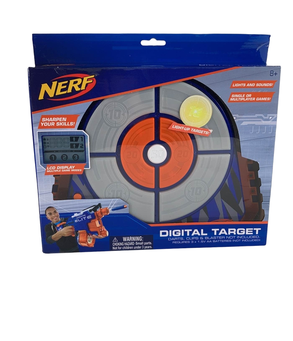 used Nerf Elite Digital Light-Up Target