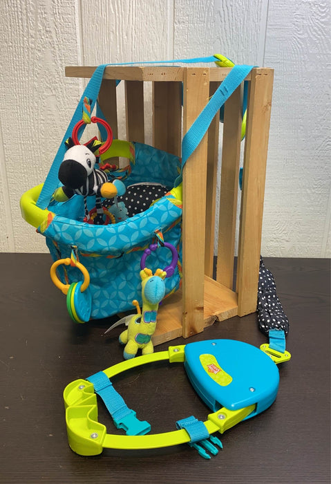 used Bright Starts Doorway Jumper, Zig Zag Zebra
