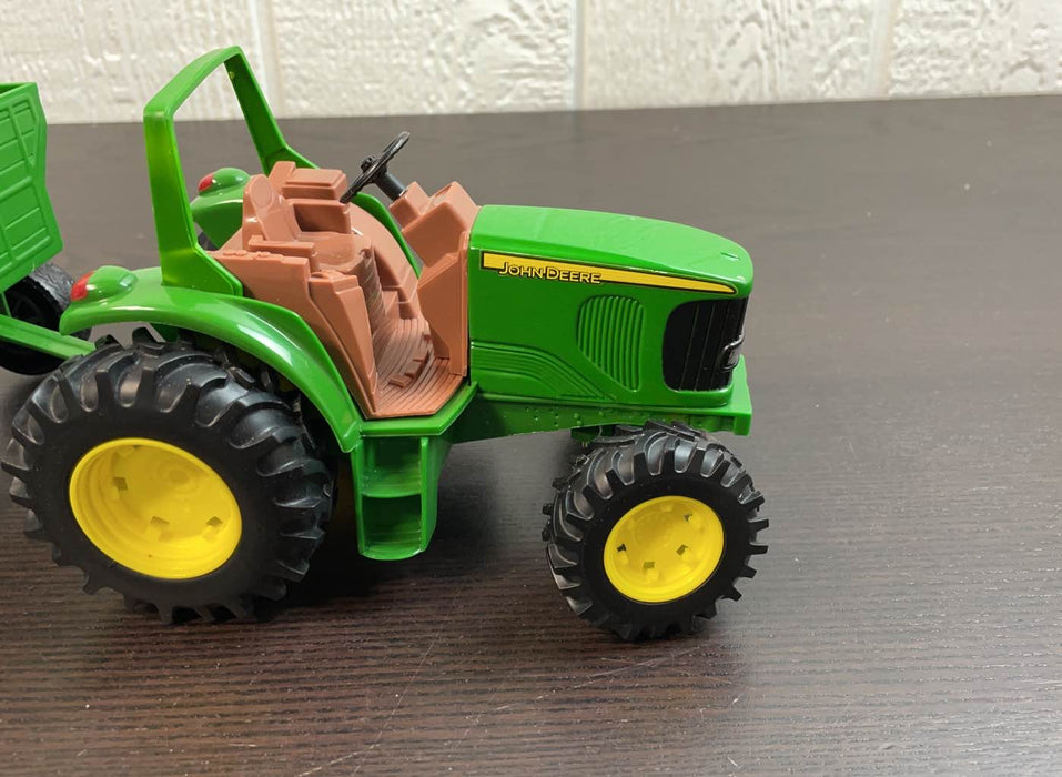 secondhand John Deere Tractor & Wagon