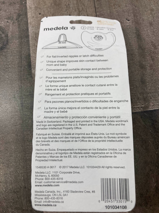 Shop Medela Contact Nipple Shields and Case, 20mm at GoodBuy Gear