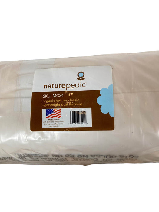 Shop Naturepedic Organic Lightweight Classic Crib 2-Stage Natural Mattress at GoodBuy Gear