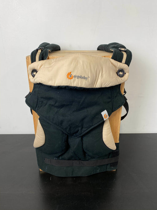 used Ergobaby 360 Four Position Ergonomic Baby Carrier, In Black & Camel