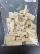 used BUNDLE Wooden Blocks