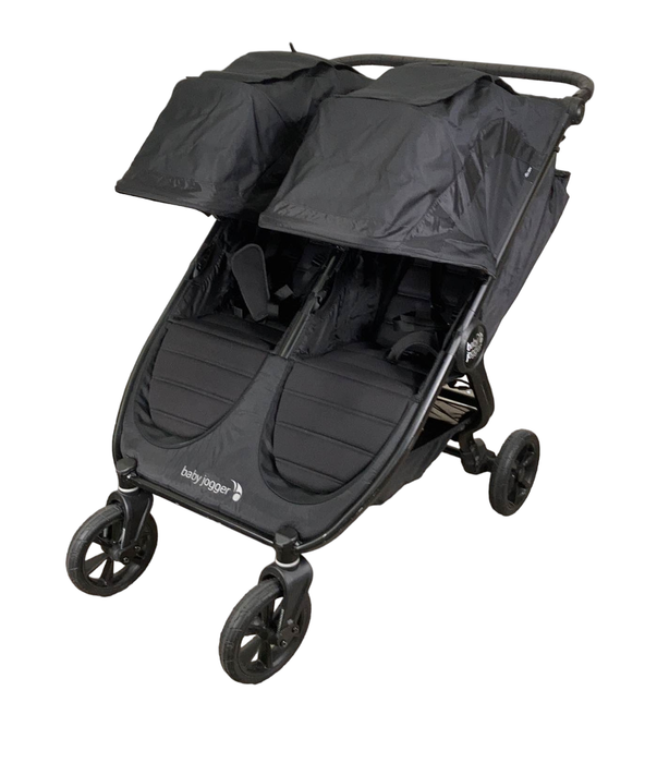 used Baby Jogger City Mini GT2 Double Stroller, 2022, Jet