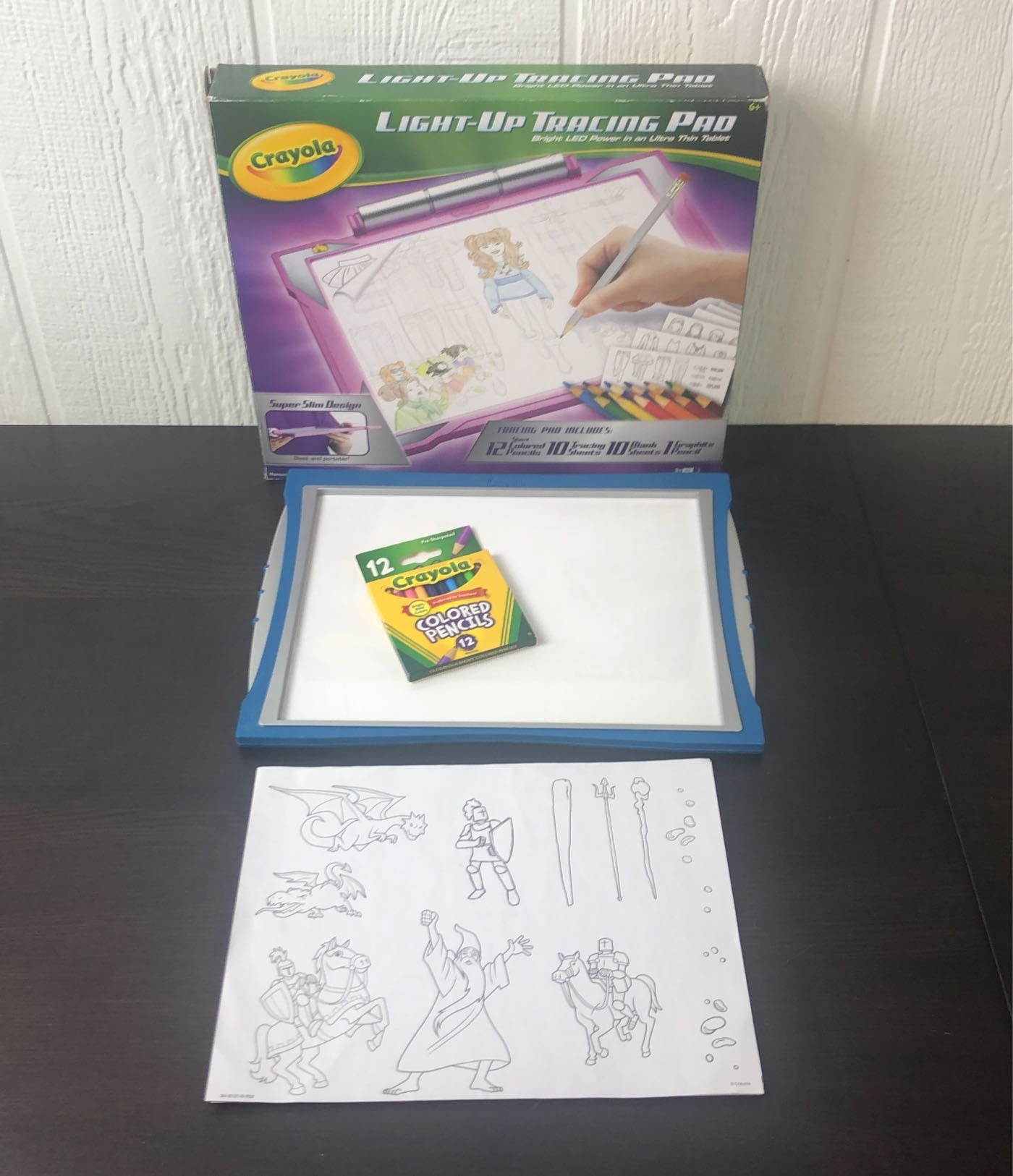 Finally upgrading from our days of taping paper to the window for tracing.  #ad With the @Crayola Light Up Tracing Pad, you can trace…