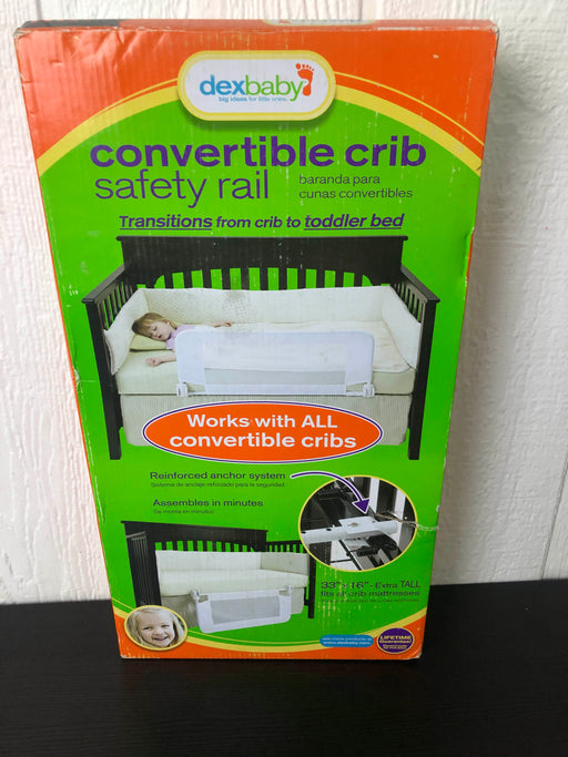 used Dexbaby Convertible Crib Safety Rail