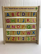 used First Learning Flip-Flop Alphabet Blocks