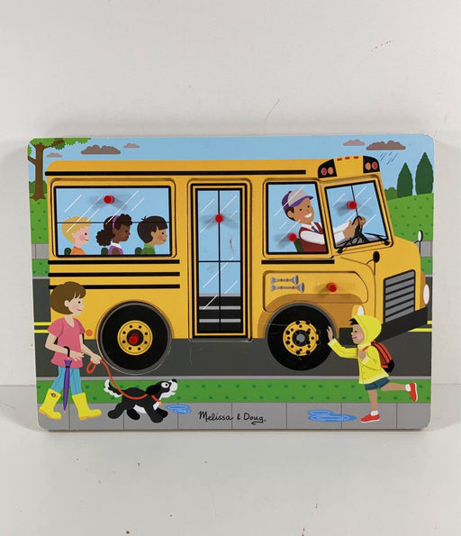 used Melissa & Doug Sound Puzzle, Wheels on the Bus