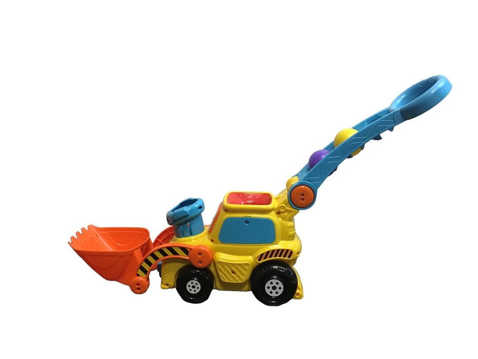 secondhand VTech Pop-A-Balls Push And Pop Bulldozer