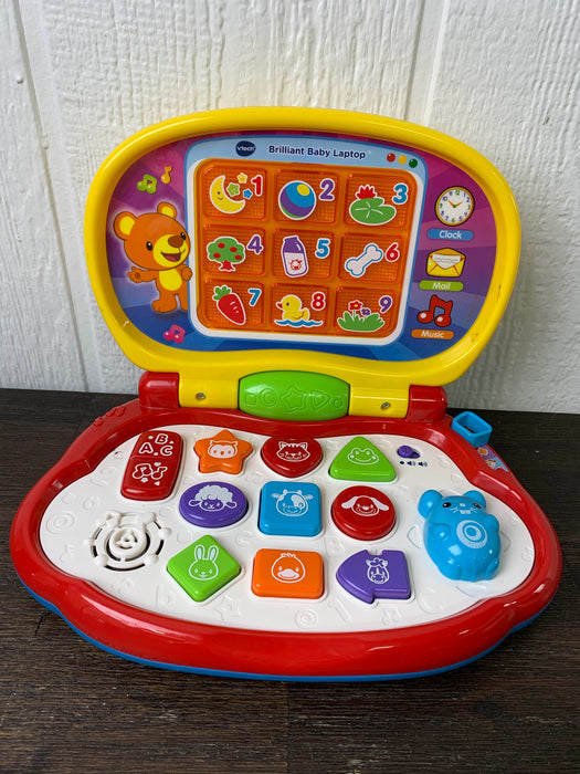 secondhand VTech Brilliant Baby Laptop