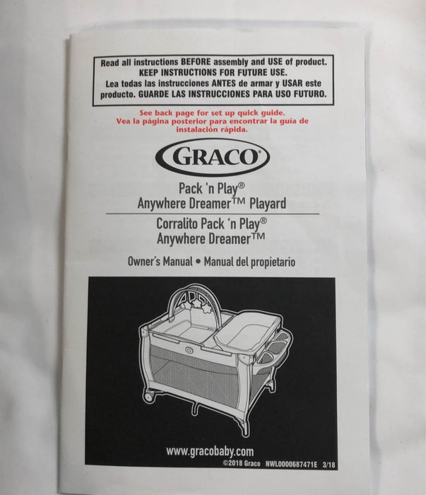 Shop Graco Pack ‘n Play Playard Anywhere Dreamer, Marlo at GoodBuy Gear