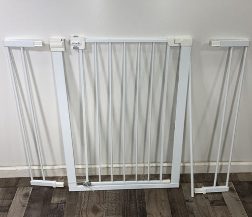 Shop Safety 1st Easy Install Tall & Wide Walk Through Baby Gate, White at GoodBuy Gear