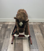 Shop Chrisha Playful Plush Rocking Horse at GoodBuy Gear