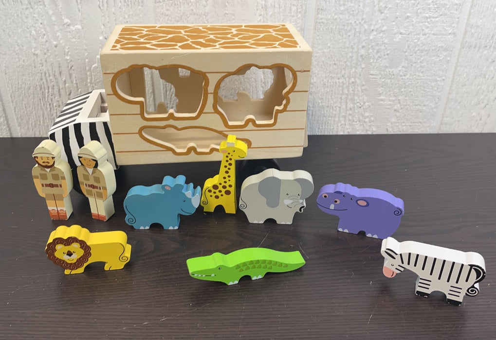used Melissa & Doug Safari Animal Rescue Truck