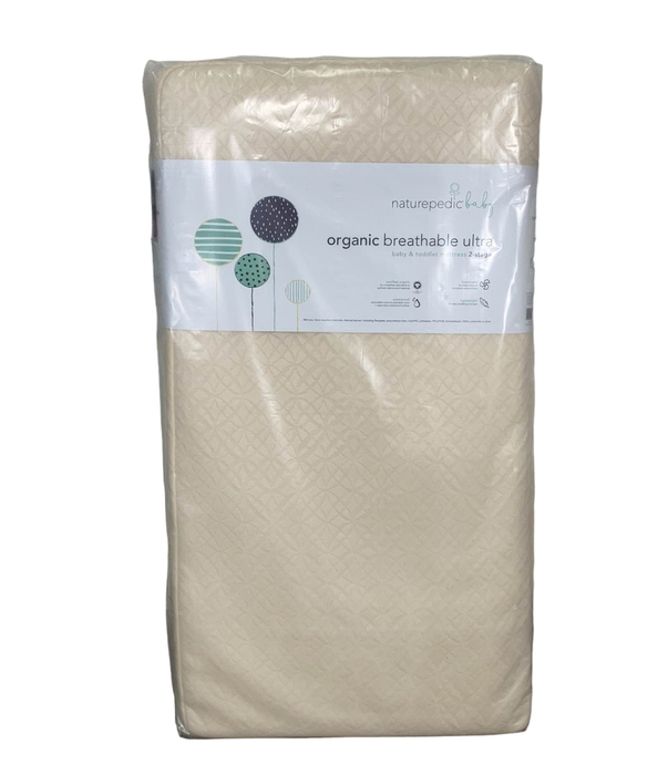 Shop Naturepedic Organic Breathable Ultra 2-Stage Mattress at GoodBuy Gear