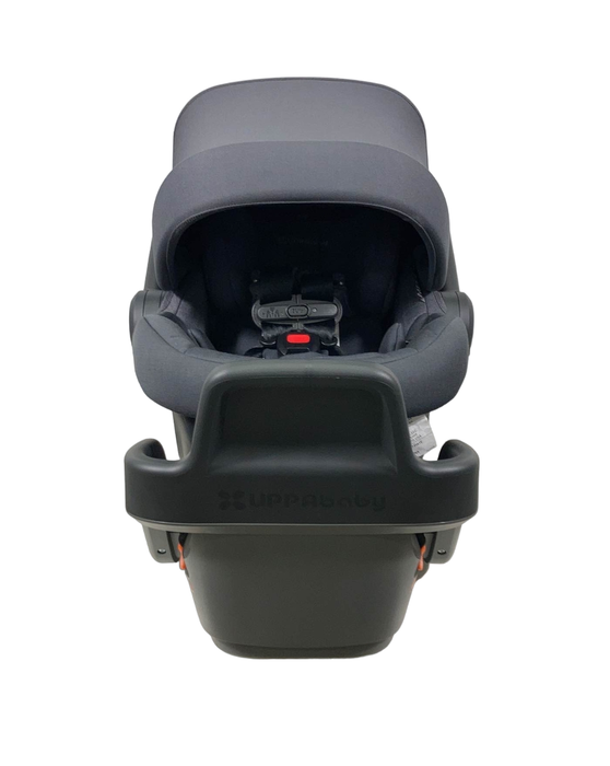 secondhand UPPAbaby MESA MAX Infant Car Seat and Base, PureTech Greyson, 2023