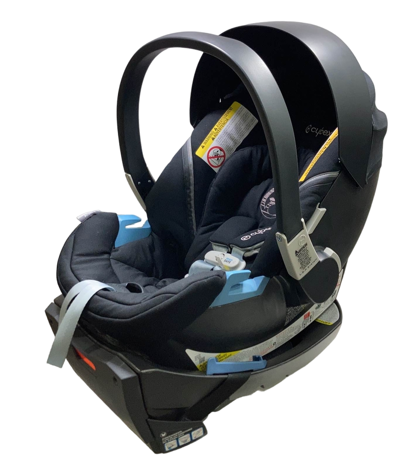cybex aton gold Cybex Aton 2 Infant Car Seat, 2022, Lavastone Black